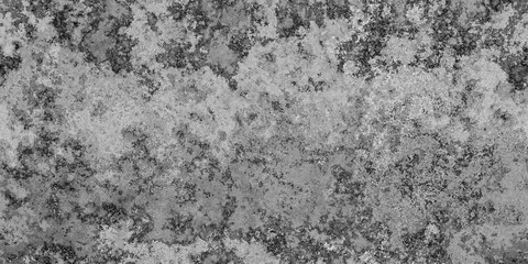 Seamless old worn grungy vintage rusted and corroded metal patina background texture transparent overlay. Rough greyscale granite or marble pattern. Displacement, bump or height map 3D rendering.