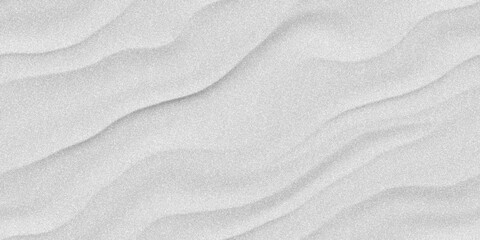 Fototapeta na wymiar Seamless white sandy beach or desert sand dunes transparent texture overlay. Boho chic western theme summer vacation repeat pattern background. Grayscale displacement, bump or height map 3D rendering.