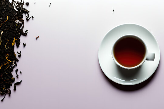 cup of tea - generative AI illustration