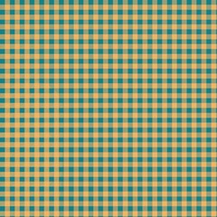 Seamless Tartan checked plaids in Green and Yellow. Gingham pattern set. for tablecloth, dress, skirt, napkin, or other. 