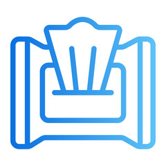 wipes gradient icon