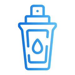 moist gradient icon