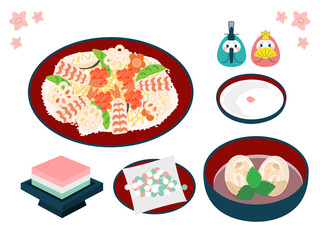 ひな祭りの食べ物