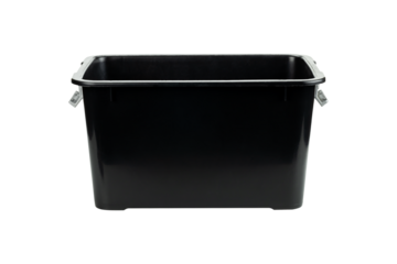 Black Plastic storage box