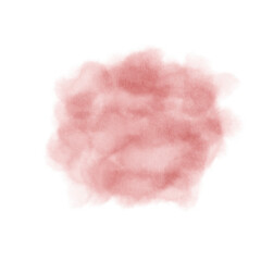 Stylized maroon abstract brush