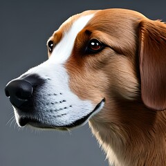 portrait of a dog, cachorro 