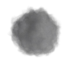 Stylish black circle abstract brushes