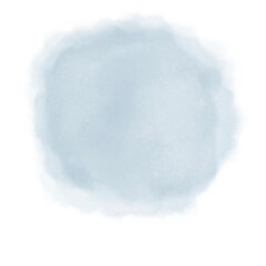 Stylish blue circle abstract brushes