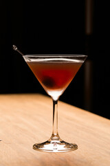 Manhattan cocktail boozy classic elegant drink
