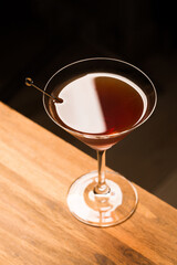 Manhattan cocktail boozy classic elegant drink