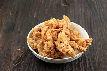 Crispy Fried Oyster Mushroom or Jamur Krispi.