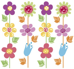 flowers pattern 2