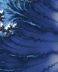 Abstract art fractal background, unique pattern