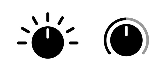 Audio controller vector icons © Kobby