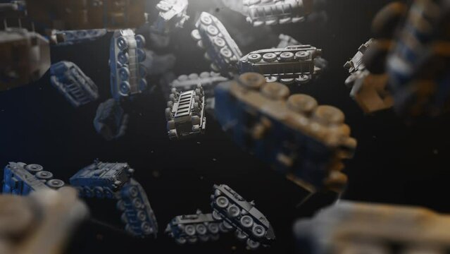 Stryker Tank To War is motion footage for documentary films and cinematic in war history scene. Also good background for scene and titles, logos.