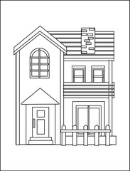 Line Art House.
