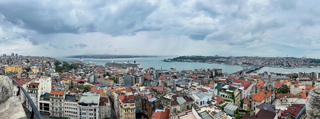 Panorama View Of Istanbul