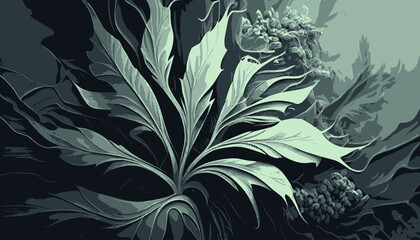 plantation abstract plant background illustration vector graphic