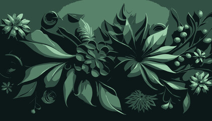 plantation abstract plant background illustration vector graphic