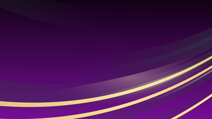 Modern and simple banner design. Abstract design with geometric shapes trendy purple gradient. Can use for business presentation, poster, template.