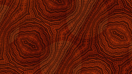 African wood texture, ethnic design of a veined wood, seamless and textured pattern, illustration © Diversity Studio