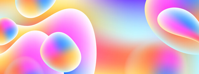 3d colorful dynamic fluid wave abstract background