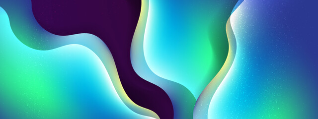 Colorful fluid background dynamic textured geometric element. Modern gradient light vector illustration.