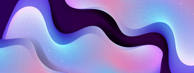 Colorful fluid background dynamic textured geometric element. Modern gradient light vector illustration.