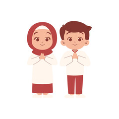 Family greeting for ramadan