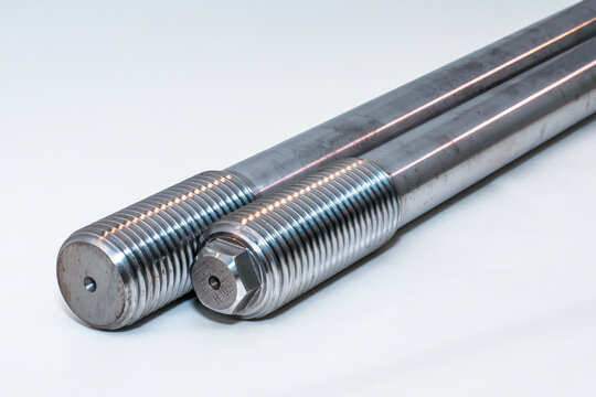 Studbolts with white background