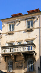 Fototapeta na wymiar detail of an old building, Diocletian palace in Split, Croatia
