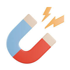 Magnet 3D Icon