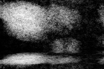 Dark Marble Room Background with Spotlight and Black Space for Text, Suitable for Product Presentation Backdrop, Display, and Mock up.