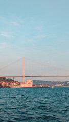 Ortakoy Mosque (as known as the Grand Mecidiye Mosque) on the Bosphorus in Istanbul.