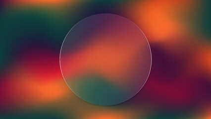 Abstract Circle Blurred Grainy Gradient Colourful Texture Background Design