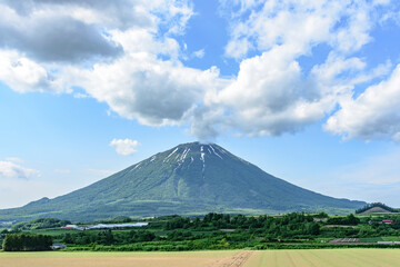 はずかしがり屋の羊蹄山
