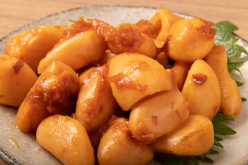 味噌かつおにんにく