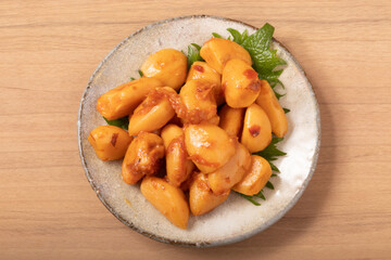 味噌かつおにんにく