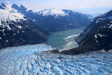 Le Conte Glacier is a 35 km long glacier in the Tongass National Forest in the Alaska Panhandle,...