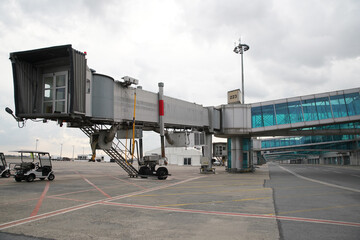 A Gate in Ataturk Airport in Istanbul, Turkiye