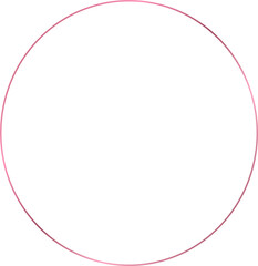 pink gold circle