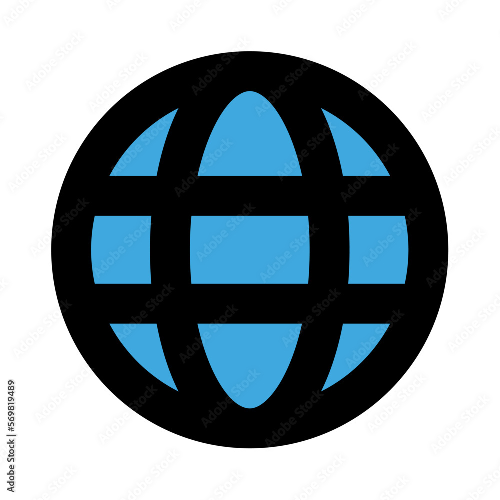 Aufkleber web browser icon. internet symbol. vector.