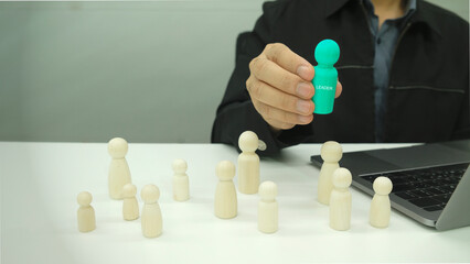 Management and Leadership Concept.