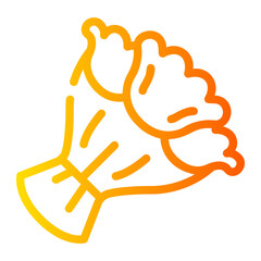 flower gradient icon