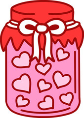 Valentine Jar of Love
