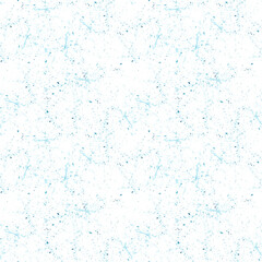 seamless pattern of watercolor blue splashes