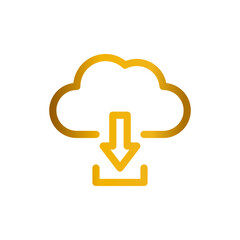 download gradient icon