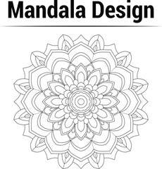 Floral Mandala Leaf Flower Mandala Vector Mandala vector illustration Mandala tattoo Mandala Mehndi Mandala.
