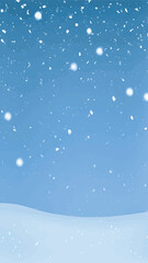 Fototapeta premium snowfall texture with snowflakes on multicolored backgrounds