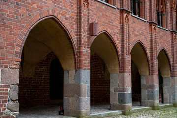 Cloth Hall at the castle in Malbork.